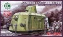 Unimodels UMT669 - 1:72 Armored car-carrier DTR(Podolsk maschine building plant)
