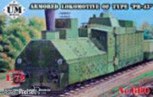 Unimodels UMT680 - 1:72 Armored locomotive of type PR-43