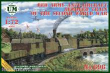 Unimodels UMT696 - 1:72 Red army anty-aircraft armored train of the second WWII