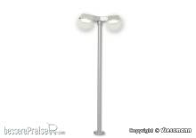 Viessmann 6097 - H0 Straßenleuchte modern, doppelt, 2 LEDs weiß