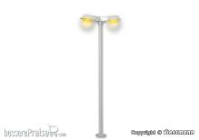 Viessmann 6098 - H0 Straßenleuchte modern, doppelt, 2 LEDs gelb