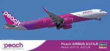 Hasegawa 610850 - 1/200 Peach Airbus A321LR