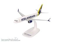 Herpa 614641 - Icelandair Boeing 737 Max 8 - yellow tail stripe