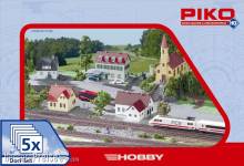 Piko 61925 - Gebäude Set ´Dorf´ 5 teilig