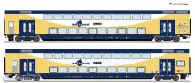 Roco 6200106 - 2-tlg. Set: Doppelstockwagen, metronom