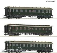 Roco 6200112 - 3-tlg. Set: Schnellzugwagen, PKP