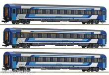 Roco 6200228 - 3-tlg. Set: Eurofima-Schnellzugwagen, MAV-START
