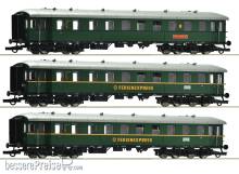 Roco 6200235 - 3-tlg. Set: Reisezugwagen Ferienexpress, DB