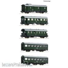 Roco 6200243 - 5-tlg. Set: Personenzug, DR
