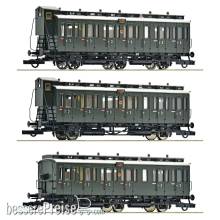 Roco 6200254 - 3-tlg. Set: Personenwagen, DRG