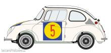 Hasegawa 620465 - 1/24 Subaru 360, 1963 1st Japan GP CI Class