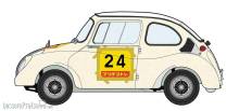Hasegawa 620569 - 1/24 Subaru 360, 1966 Suzuka 500 km race