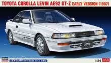 Hasegawa 620596 - 1/24 Toyota Corolla Levin AE92 GT-Z, Früh