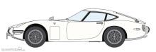 Hasegawa 620617 - 1/24 Toyota 2000GT, Draht-Rad