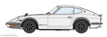 Hasegawa 620618 - 1/24 Nissan Fairlady 240 ZG, custom wheel