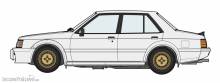 Hasegawa 620740 - 1/24 Mitsubishi Lancer EX 1800gsr Turbo