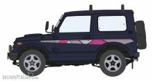 Hasegawa 620744 - 1/24 Suzuki Jimny mit Dachträger