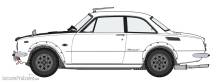 Hasegawa 620802 - 1/24 Isuzu Bellett 1600GTR