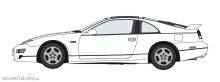Hasegawa 620817 - 1/24 Nissan Fairlady Z (Z32) R Twin Turbo 2By2, 19000098
