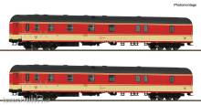 Roco 6210180 - 2-tlg. Set: Bahnpostwagen, ÖBB