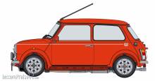 Hasegawa 621157 - 1/24 Mini Copper Sports-Pack, 1998