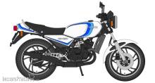Hasegawa 621515 - 1/12 Yamaha RZ350, 1981