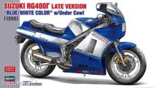 Hasegawa 621739 - 1/24 Suzuki RG400I, späte Version, blau-weiss