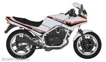 Hasegawa 621771 - 1/12 Honda Vt250F (Mc08) (1984) Silber