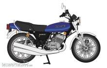 Hasegawa 621772 - 1/12 Kawasaki Kh400-A6