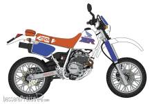 Hasegawa 621779 - 1/12 Honda Xlr250R 1991