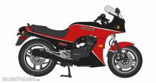 Hasegawa 621783 - 1/12 Kawasaki GPZ900R (A2) Ni
