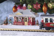 Piko 62265 - G Fertigmodell Weihnachtsbahnhof
