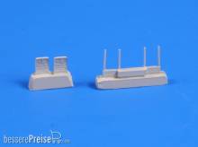 CMK 129-Q32127 - 1:32 P-51D/K Rudder pedals