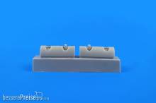 CMK 129-Q32238 - Tempest Mk.II/V Series 2/Mk.VI-Cannon Barrels with Wing Leading Edge in 1:32