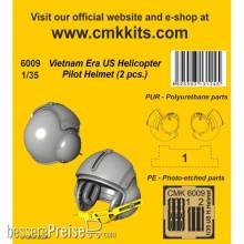 CMK 129-6009 - 1:35 Vietnam Era US Helicopter Pilot Helmet (2 pcs.) 1/35