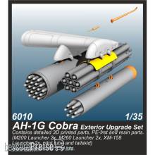 CMK 129-6010 - AH-1G Cobra Exterior Upgrade Set / for ICM kits
