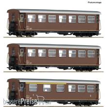 Roco 6240007 - 3-tlg. Set: Personenwagen, ÖBB