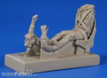 CMK 129-F48292 - Commonwealth WWII Fighter Pilot in a Spi Spitfire Seat Spitfire Mk.VIII/IX/XVI in 1:48