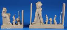 CMK 129-F48294 - Soviet Tank Desant Troops,part 2(2 Figur for a T-34 and another tanks in 1:48