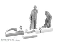 CMK 129-F48360 - Viggen Ground Crew (2 figs.) in 1:48