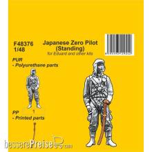 CMK 129-F48376 - 1:48 Japanese Zero Pilot (Standing)