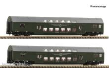 Fleischmann 6260042 - 2-tlg. Set 2: Doppelstockwagen, DR