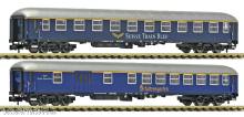 Fleischmann 6260083 - 2-tlg. Set 2: Schnellzugwagen, Suisse Train Bleu