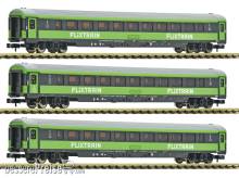 Fleischmann 6260086 - 3-tlg. Set 2: Reisezugwagen, FlixTrain