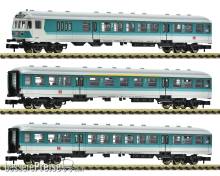 Fleischmann 6260090 - 3-tlg. Set 1: Nahverkehrswagen, DB AG