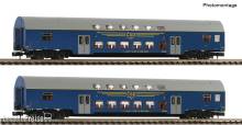 Fleischmann 6260092 - 2-tlg. Set: Doppelstockwagen, CSD