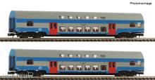 Fleischmann 6260093 - 2-tlg. Set: Doppelstockwagen, CD