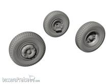 CMK 129-B72100 - Meillerwagen´V-2 Transporter´-Wheels Set f. Special Armour kit in 1:72