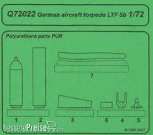 CMK 129-Q72022 - German aircraft torpedo LTF 5b
