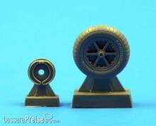 CMK 129-Q48070 - 1:48 Bf 109E wheels